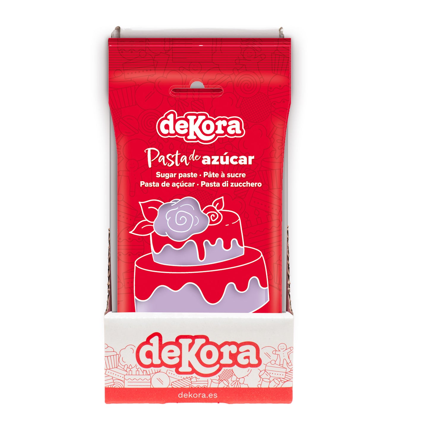 PÂTE À SUCRE / FONDANT FLORAISON LILAS 250 GR