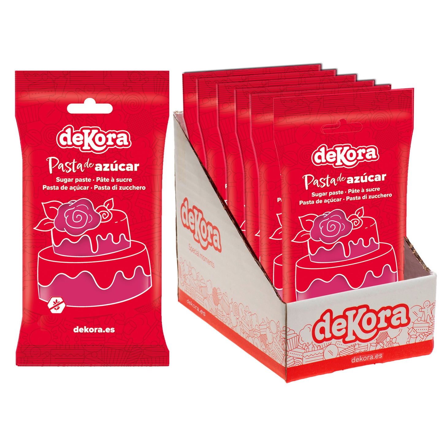FONDANT ROSE CHEWING-GUM 250 GR