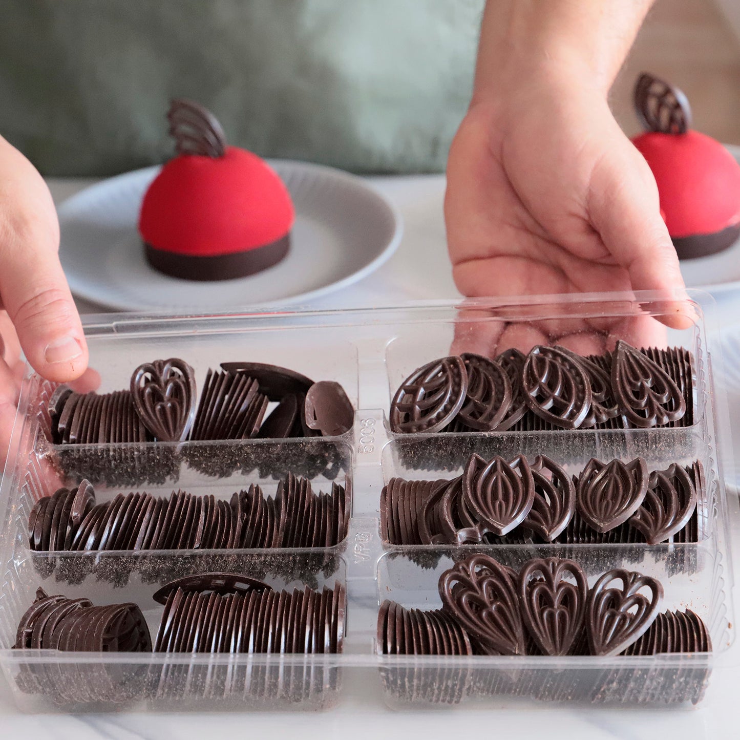 ASSORTIMENTO FILIGRANE DI CIOCCOLATO