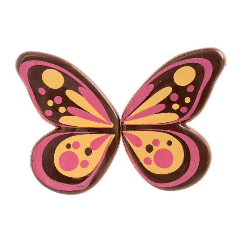 PAPILLON CHOCOLAT 40X30MM