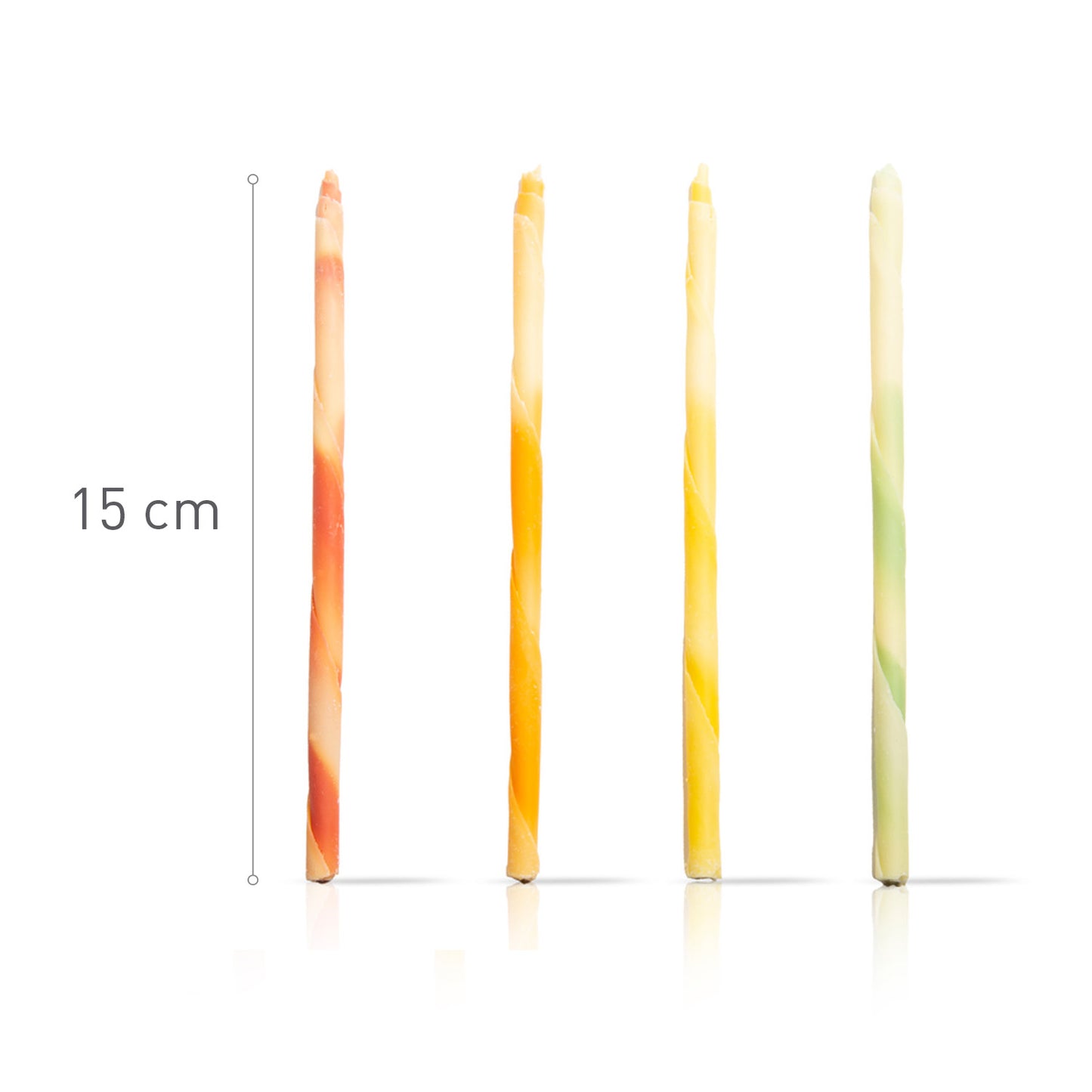 MULTICOLORED MARBLED CHOCOLATE CIGARETTE 150MM