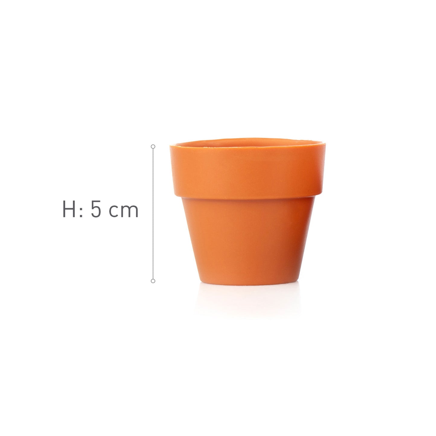 JARDINIÈRE GRANDE EN CHOCOLAT BLANC H5MM