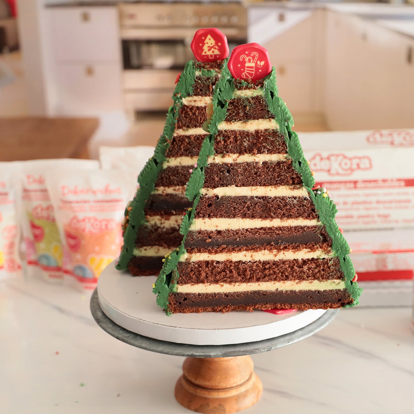 ASSORTIMENT DE CHOCOLAT BLANC JOYEUX NOËL Ø 34MM