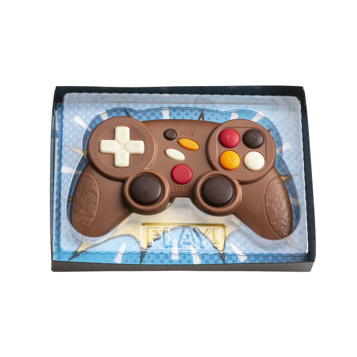 DECORACIÓN CHOCOLATE CON LECHE MANDO 120X70MM