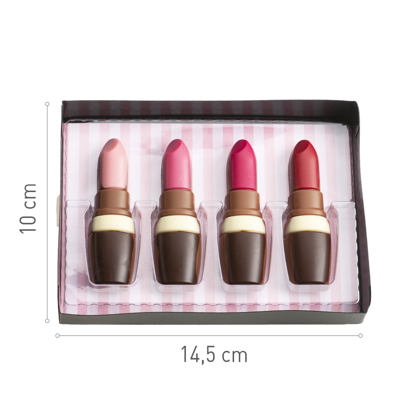 DÉCO ROUGE À LÈVRES CHOCOLAT AU LAIT 73X20CM