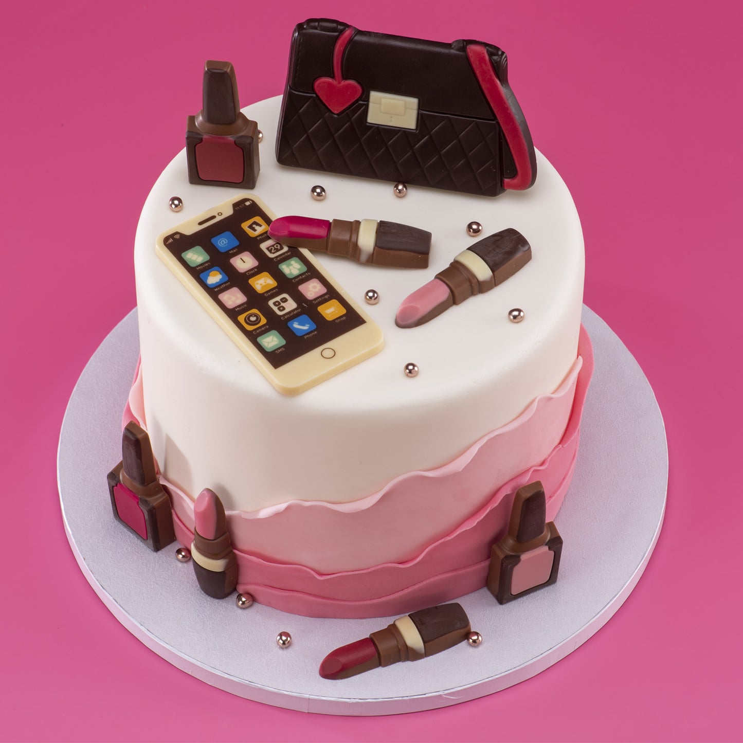 DÉCO ROUGE À LÈVRES CHOCOLAT AU LAIT 73X20CM