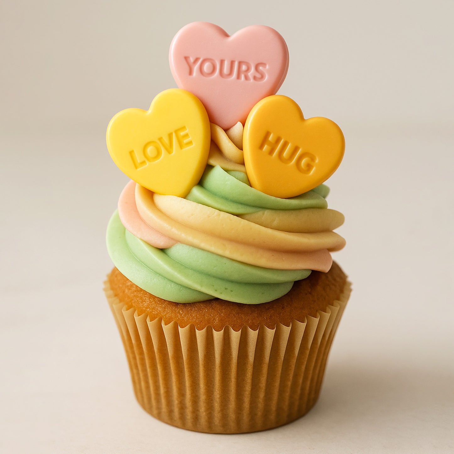 ASSORTI CHOCO HEART LOVE MESSAGES Ø 27MM