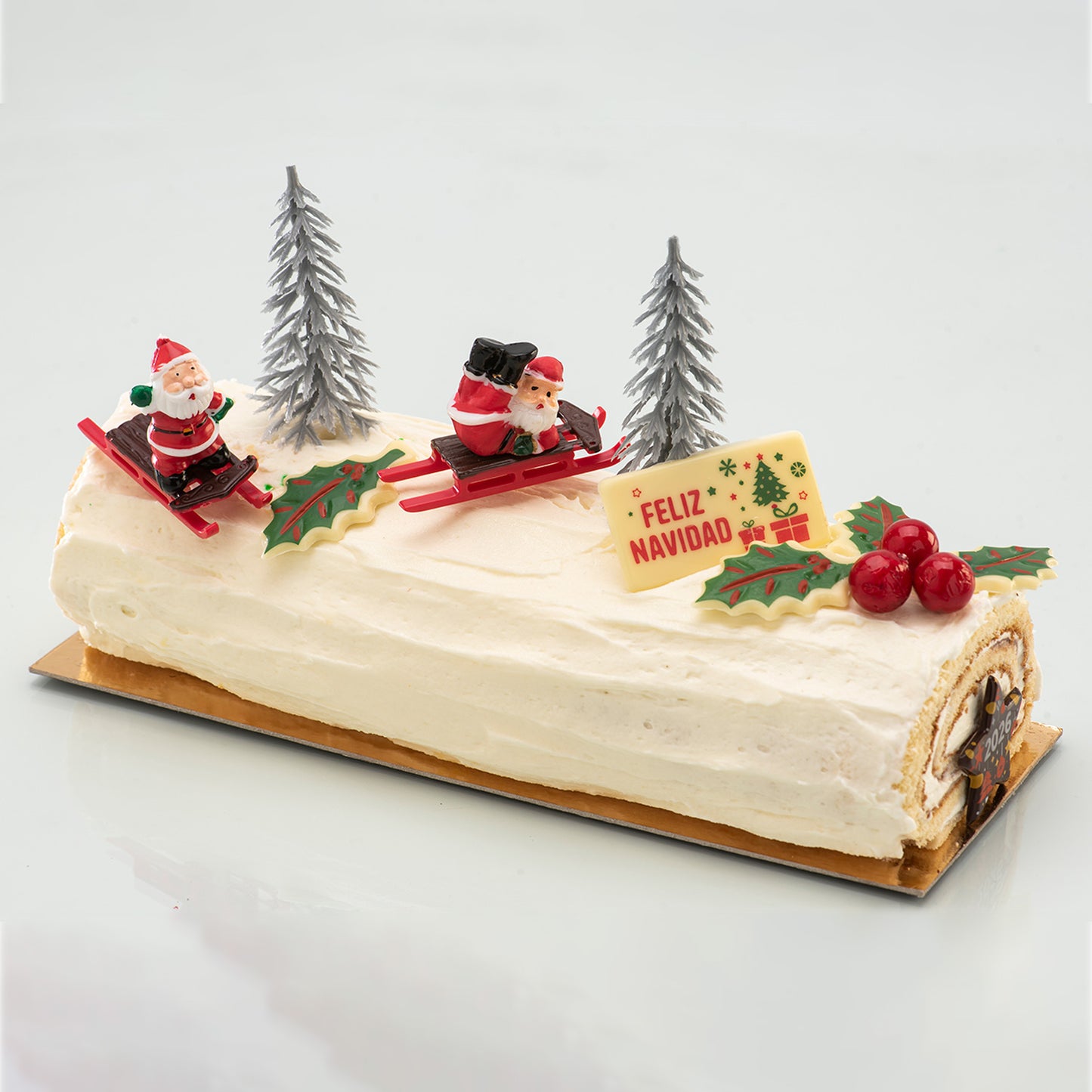 LETRERO CHOCOLATE BLANCO SURTIDO FELIZ NAVIDAD 2 MOD 60 UDS
