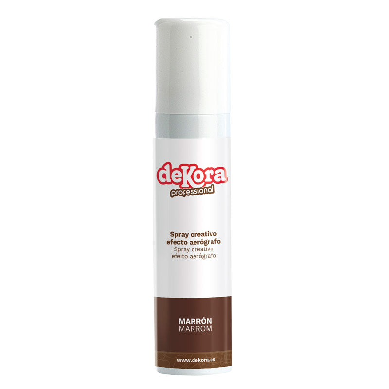 SPRAY COLORE MARRONE EFFETTO AEROGRAFO 100 ML
