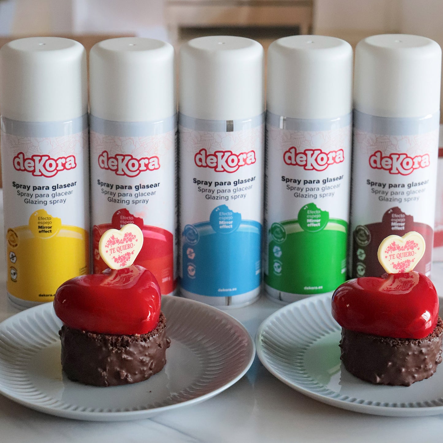SPRAY DE GLAÇAGE ROUGE 280G
