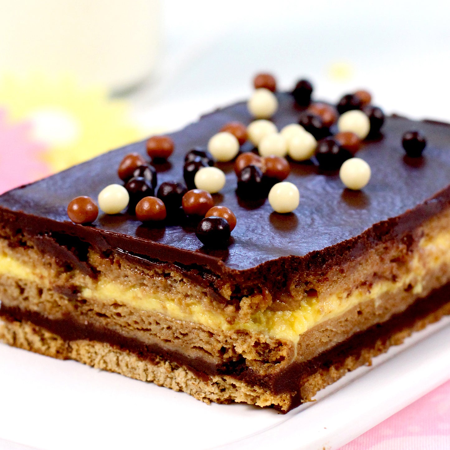 MINI CHOCOLATE CRISPY PEARLS 3 CHOCOLATES Ø 0.5CM 600GR