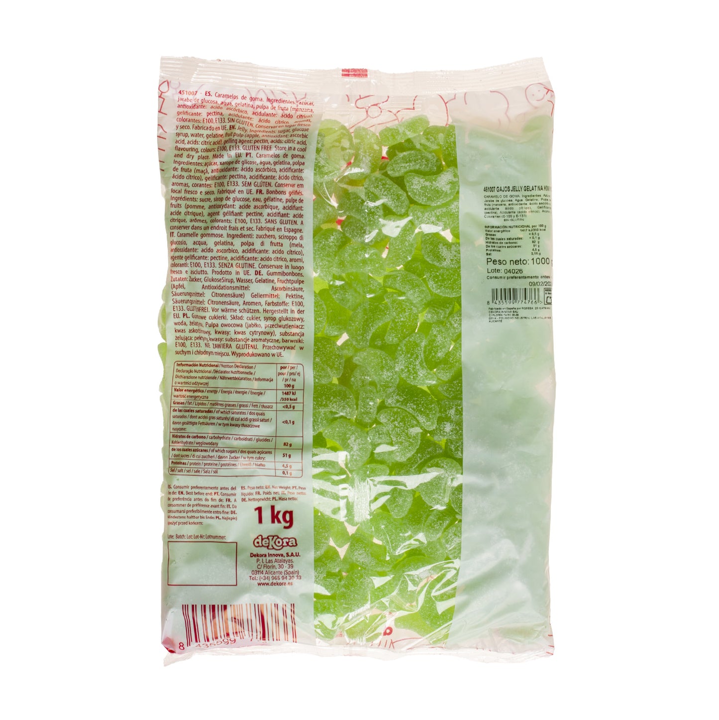 GOMOS JELLY LARANJA 1 KG