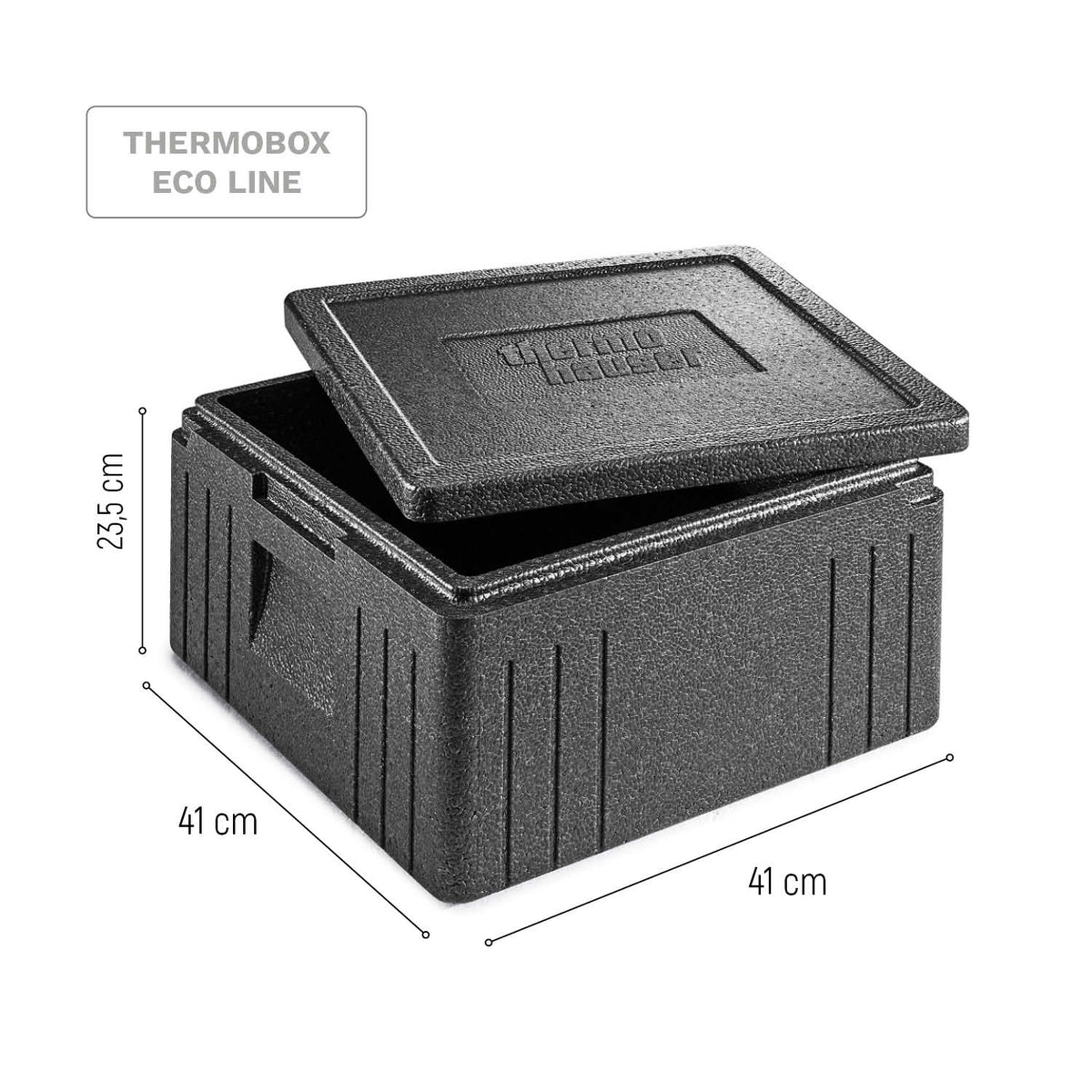 CAJA PIZZA ECO LINE THERMOBOX 35X35X17.5CM