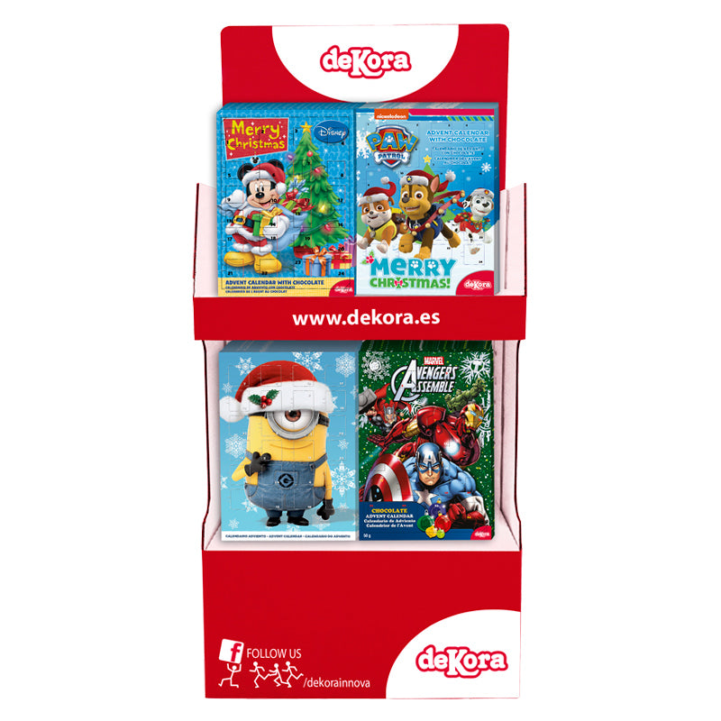 STAND CARTON 2 TRAYS 60X40CM