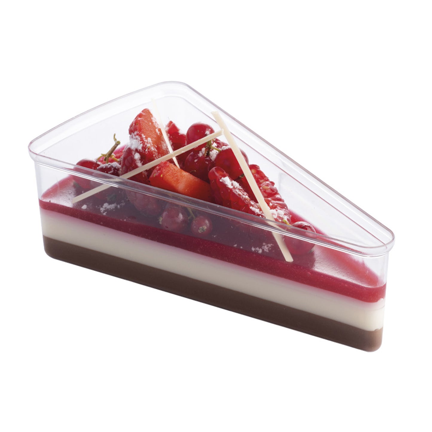 BICCHIERE DI PLASTICA SLICE 135X69H42MM CAP.160ML