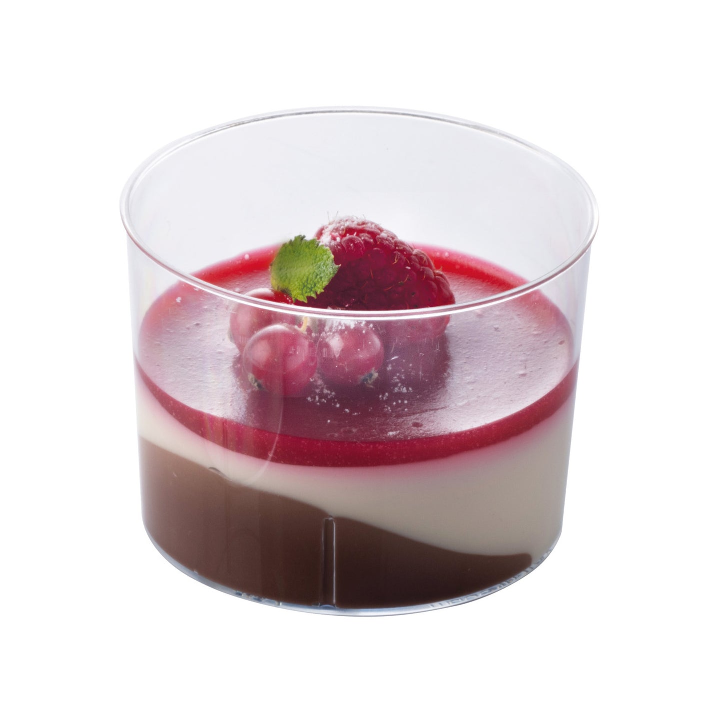 VASITO PLÁSTICO REDONDO 78MMDIAMXH57MM CAP.210ML