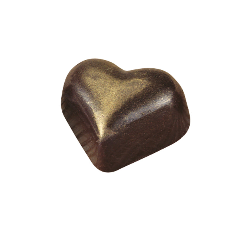 MOLDE POLICARBONATO CORAZON 34,7X22MM 35PIEZAS