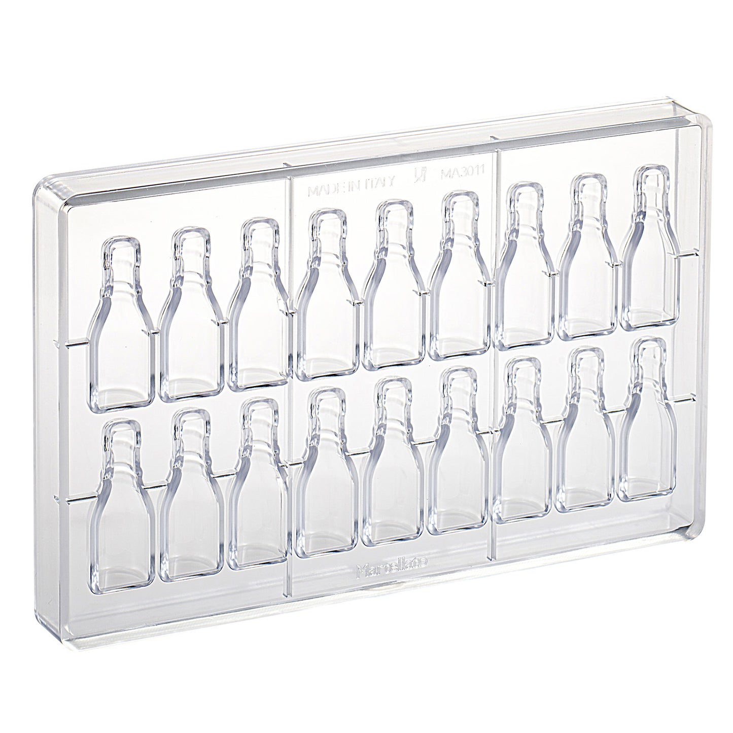 FORMA POLICARBONATO MINI FRASCO 60x20,5 H 16 MM | 18PCS