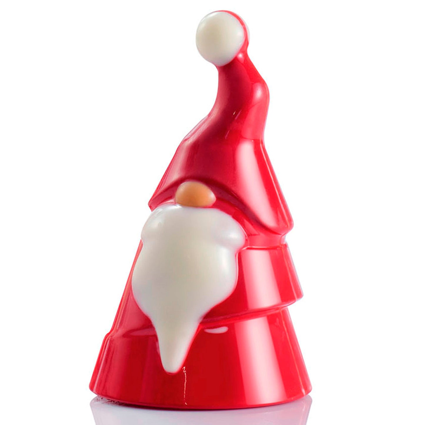 MOLDE POLICARBONATO PAPA NOEL Ø 70 H 120MM 4 PIEZAS