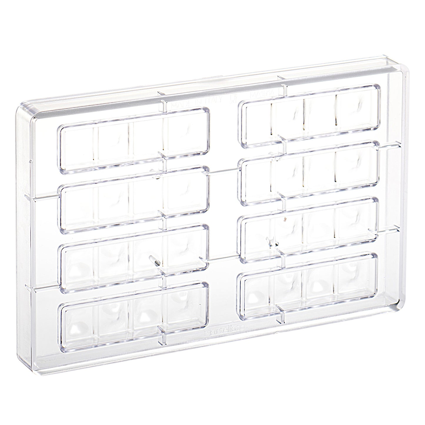 MOLDE POLICARBONATO SNACK 100X26MM H16MM | 8 PIEZAS