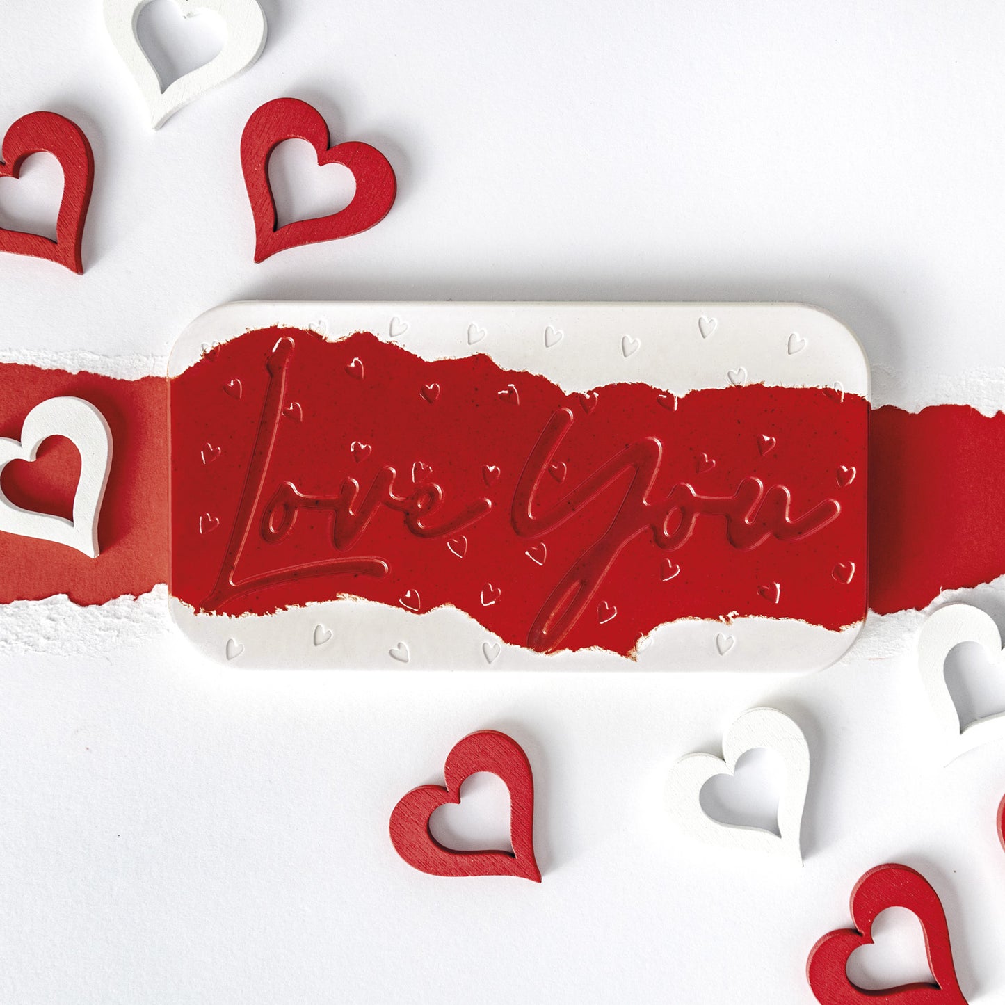 POLYCARBONATE MOULD LOVE YOU 275 x 175 x 26MM - 3 pcs.