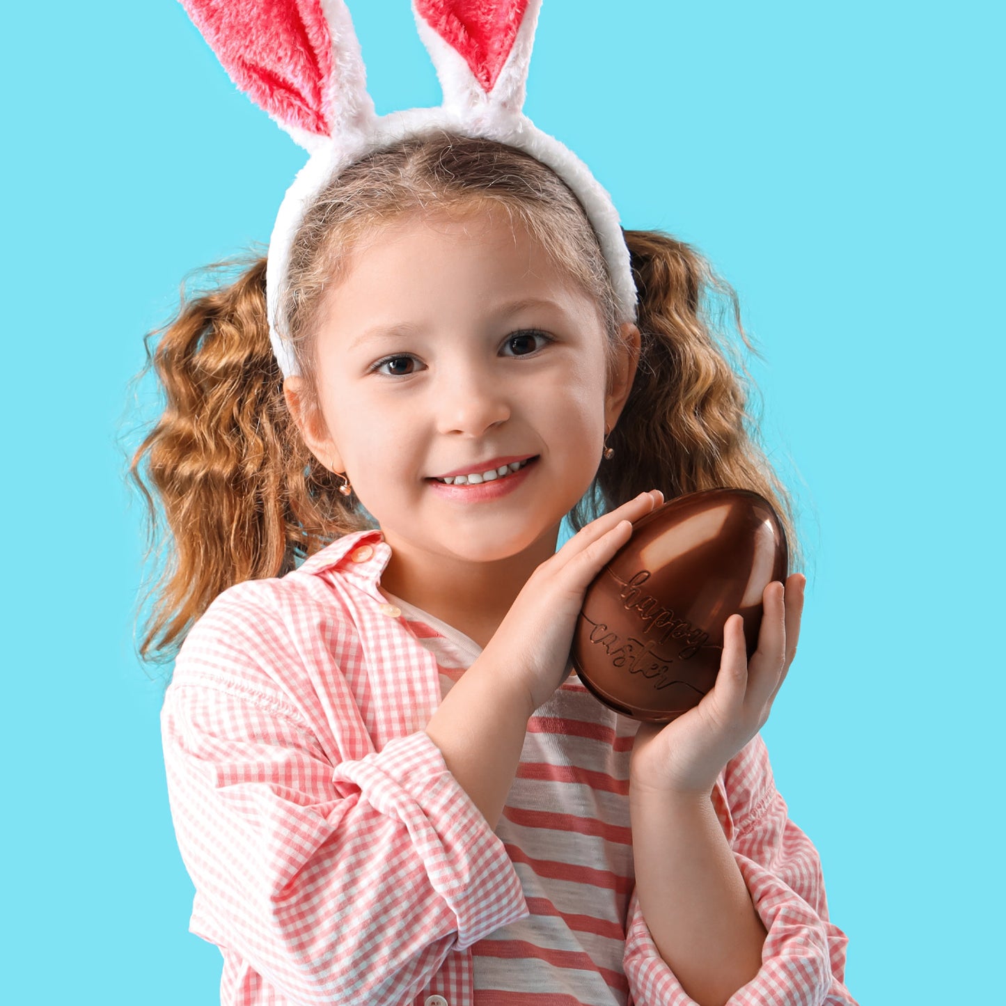 STAMPO PER UOVA IN POLICARBONATO HAPPY EASTER 3D DIAM156H228MM
