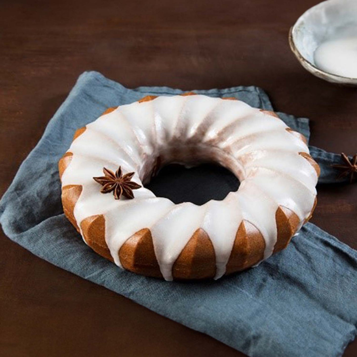 6 MOLDES INSPIRATION FLEXIPAN ROSCO DIAM180XH50MM 60X40CM