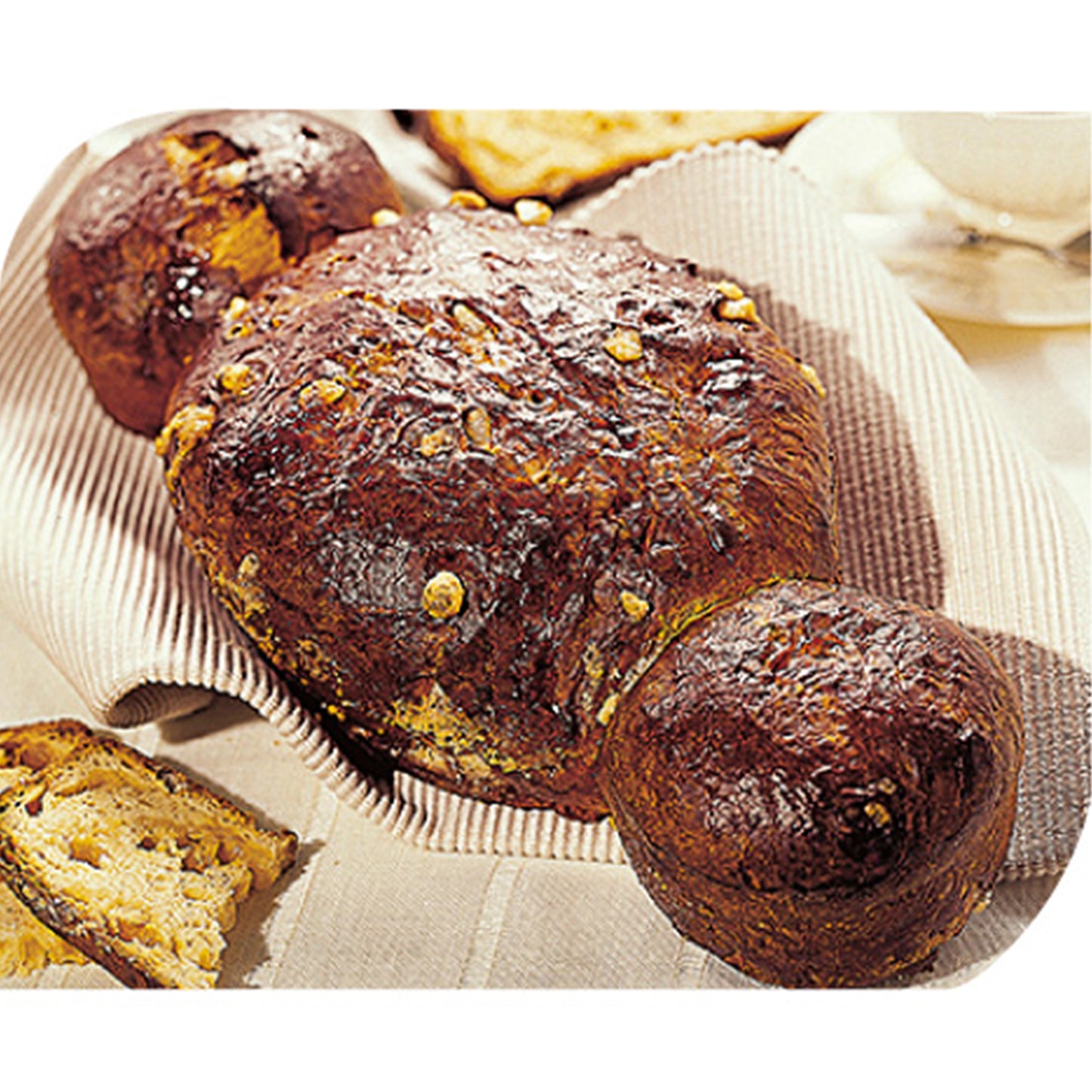 MOLDE SILICONA BRIOCHE DE NAVIDAD 335X130MM