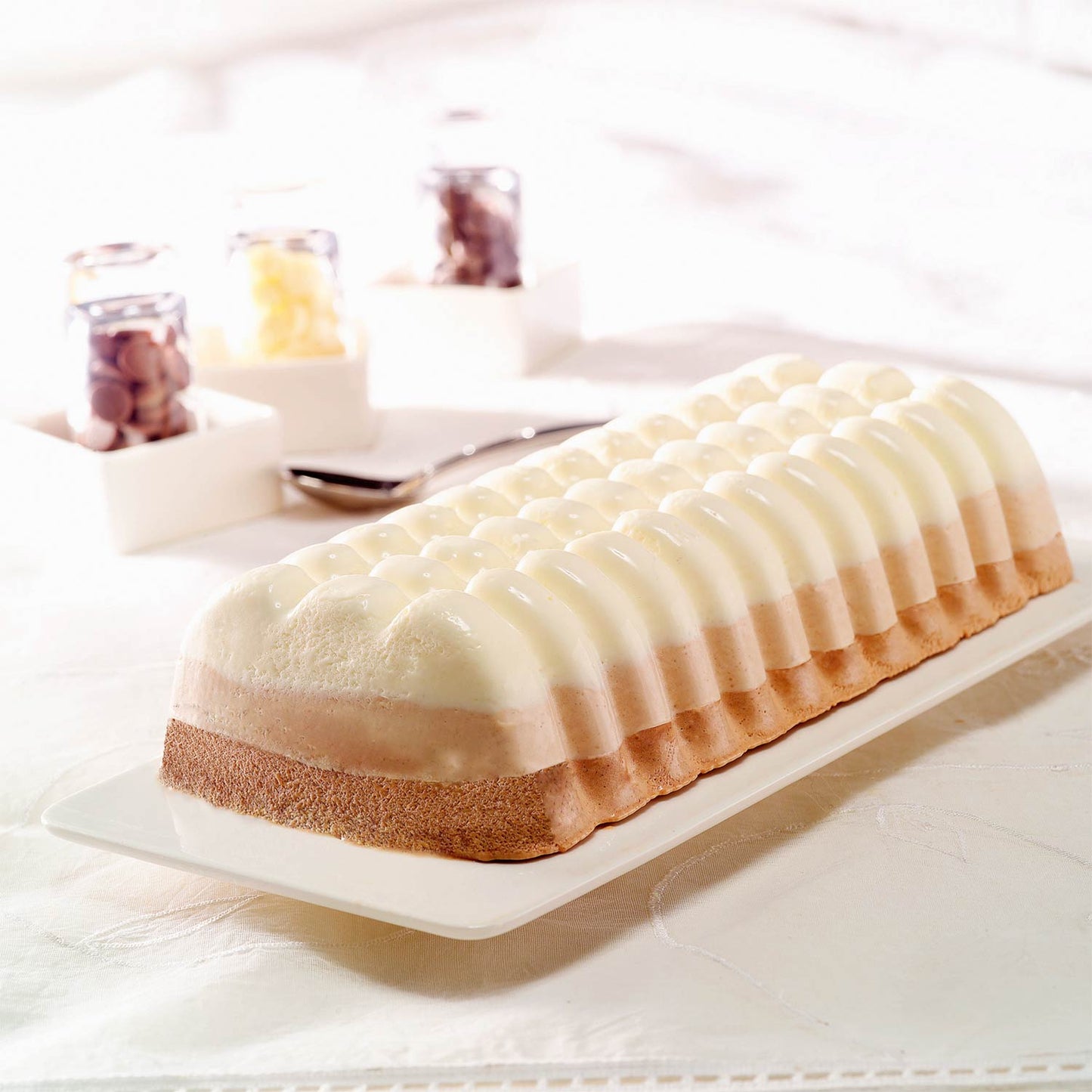FLEXIPAN FLUTED CAKE 110X233MM H 50MM Vol 78CL