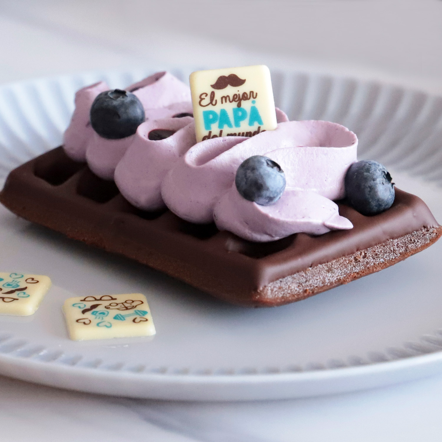 MOLDE DE INSPIRAÇÃO PARA WAFFLES FLEXIPAN 80X127X15MM