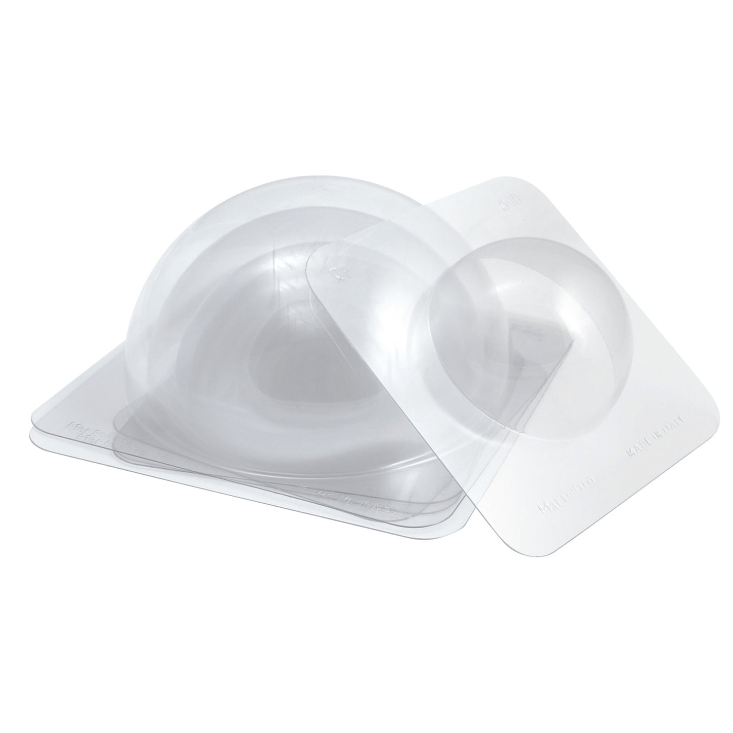 KIT 6 MOLDES TERMOFORMADOS SEMIESFERA Ø 100-200MM