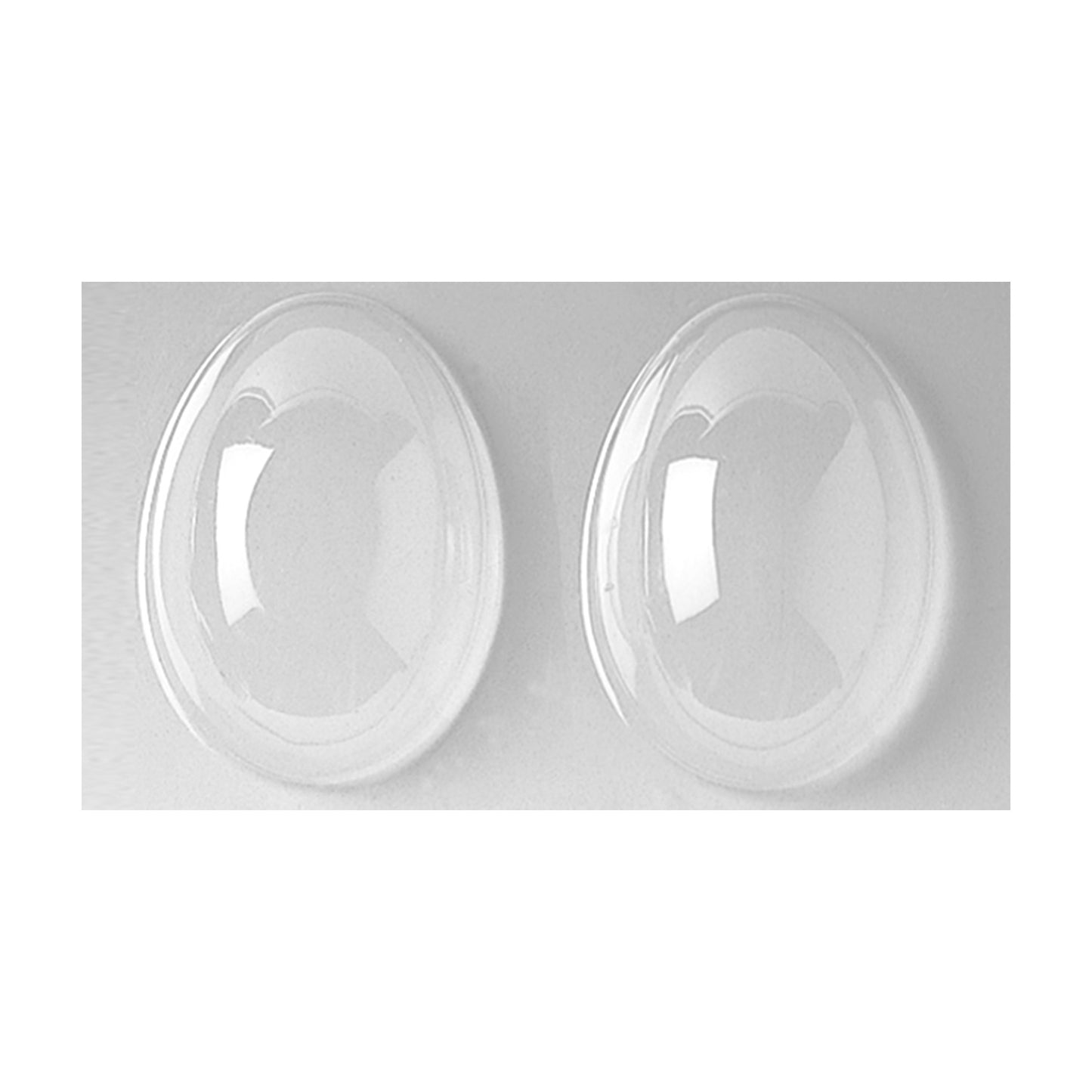 STAMPO PLASTICA TERMOFORMATA UOVO 154X110H55MM | 2PCS