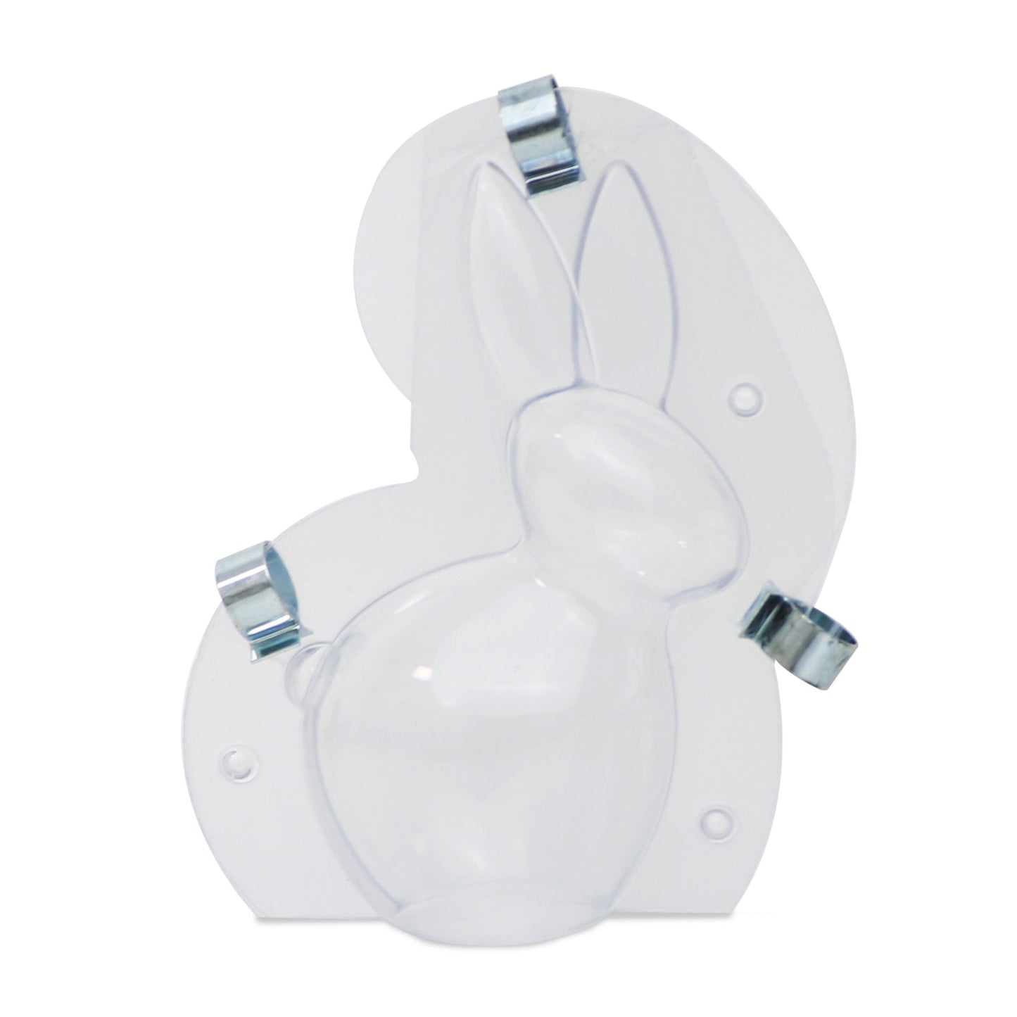 MOLDE PLÁSTICO TERMOFORMADO CONEJO 3D 90X40H152MM | 100GR