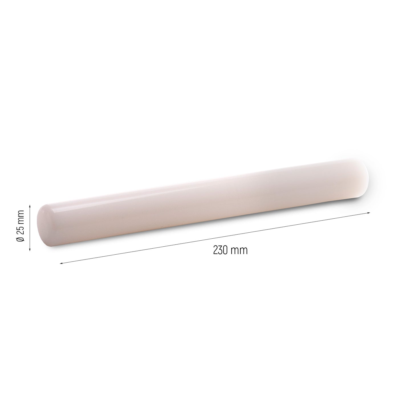 RODILLO PARA FONDANT Ø 25MM - 230MM