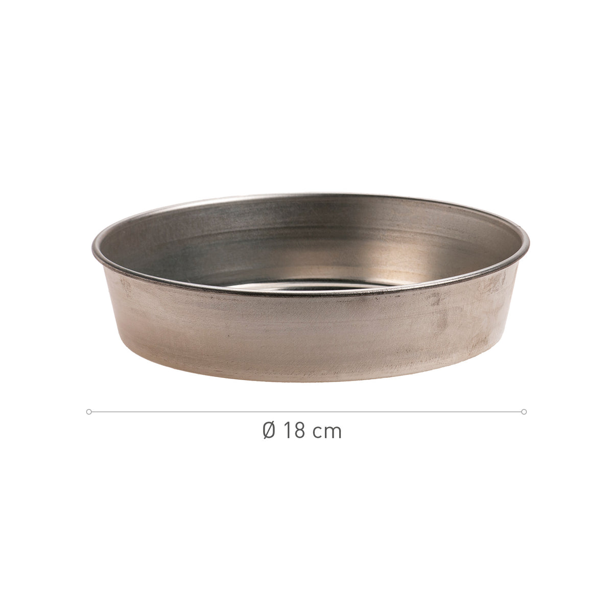 TINPLATE ROUND SPONGE CAKE PAN Ø 180MM