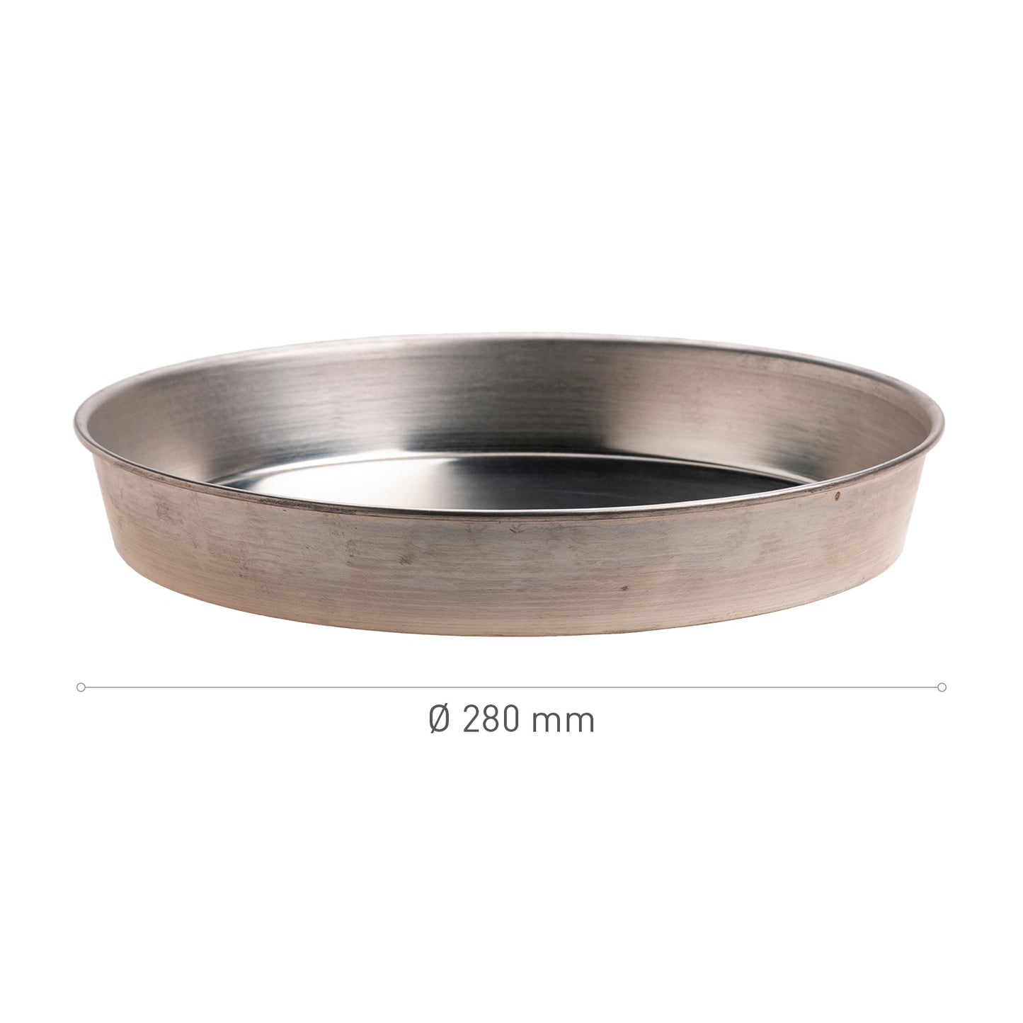 MOLDE REDONDO LATÓN PARA TARTAS Ø 280MM