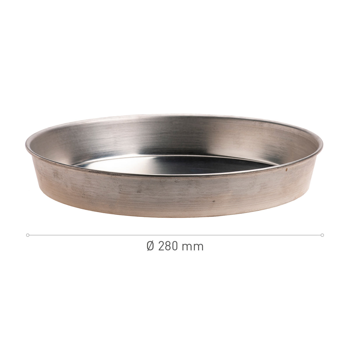 STAMPO TORTA TONDO IN OTTONE Ø 280MM