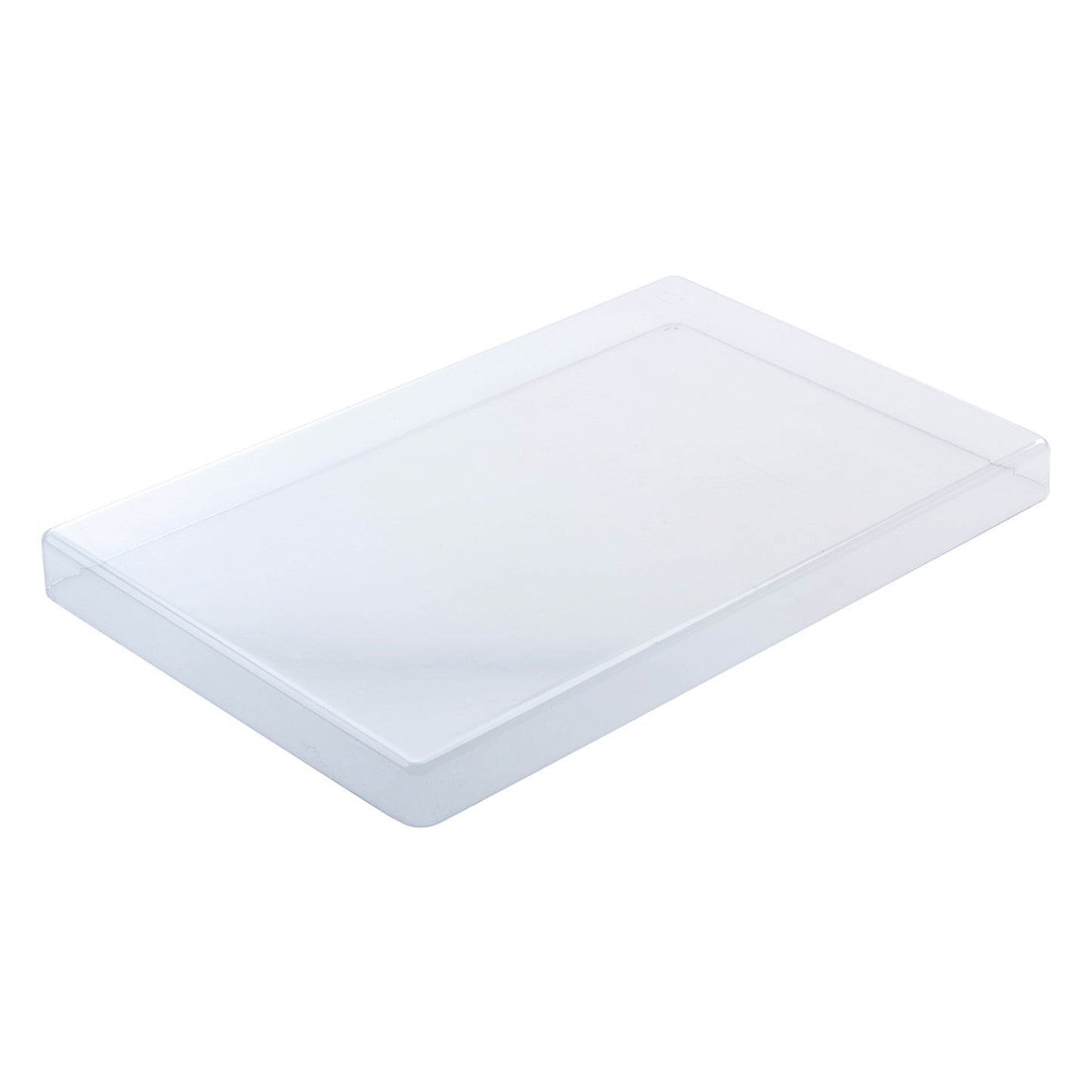 TRANSPARENT PLASTIC COVER FOR PASTRY TRAY 59 x 39 x 6 CM