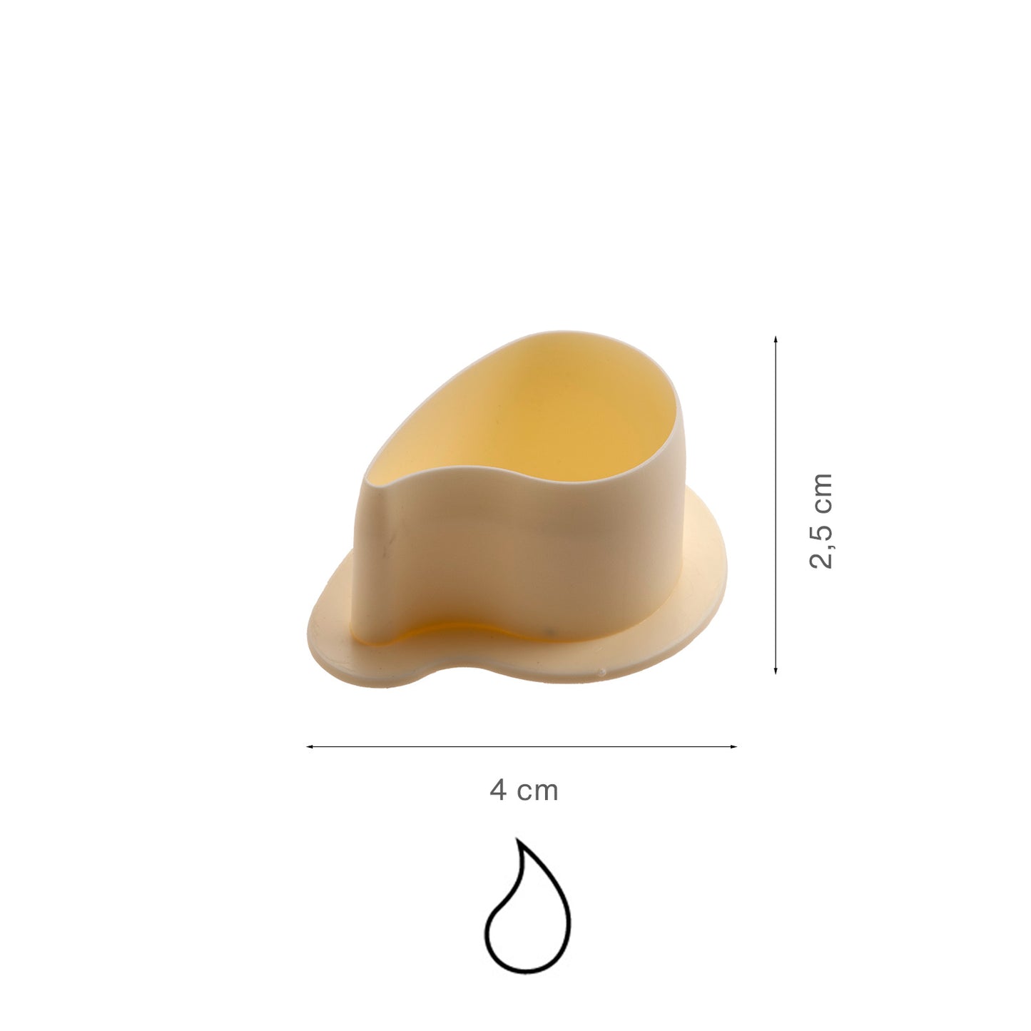 EMPORTE-PIÈCE MINI-LARME 4X2.5CM