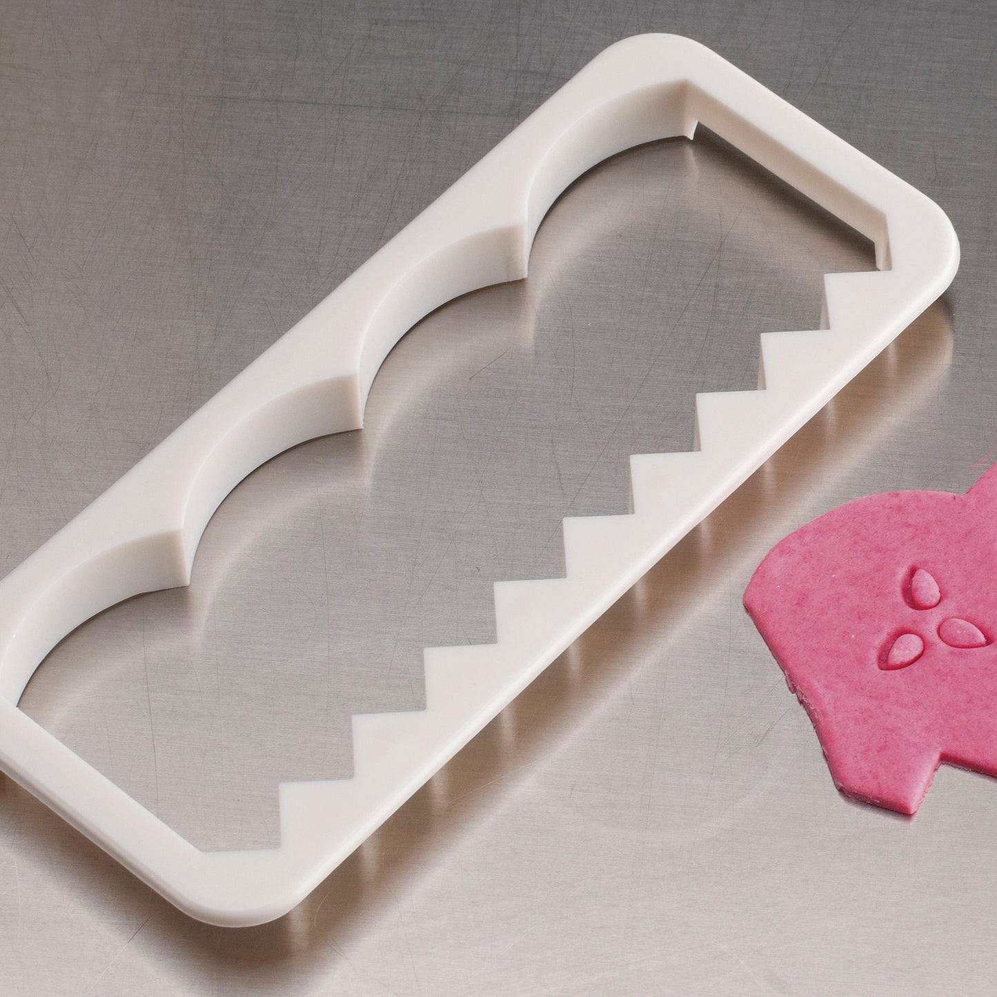 CORTAPASTAS DE FONDANT FORMA VOLANTE