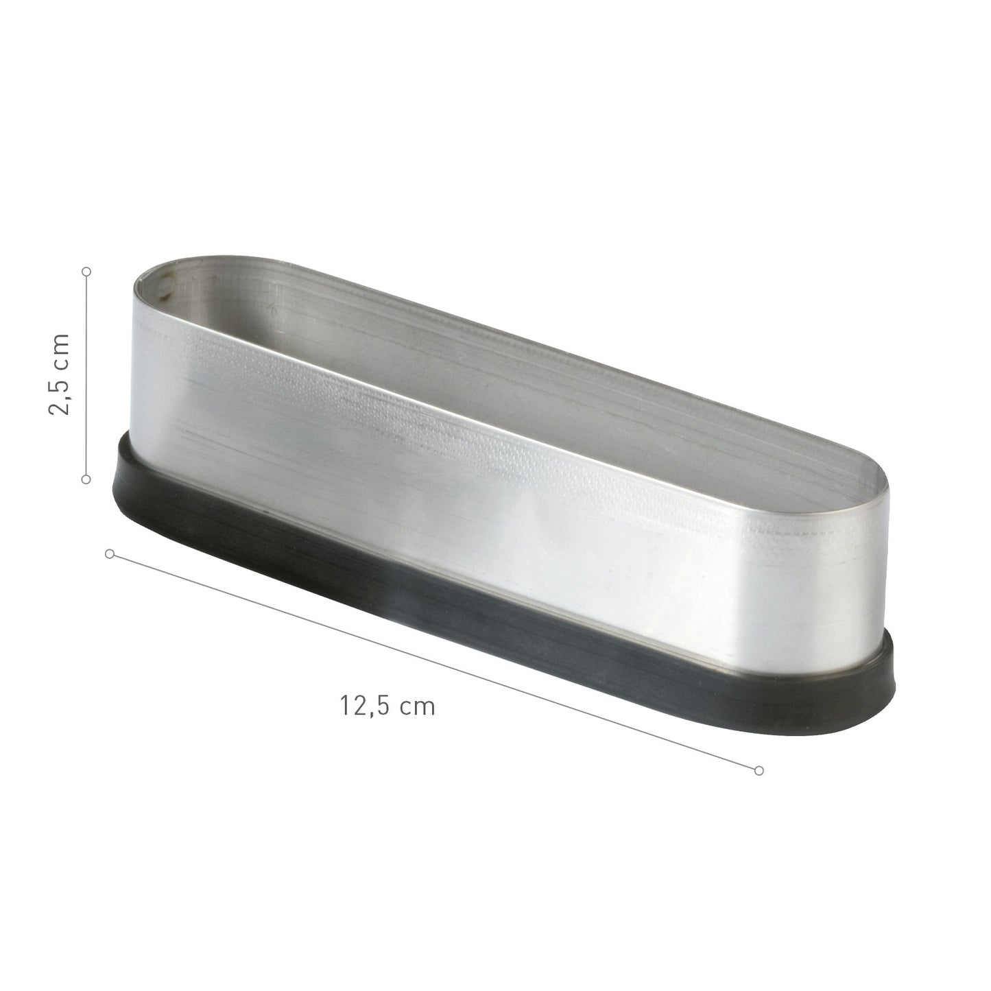 EMPORTE-PIÈCE INOX ECLAIR 25X125MM