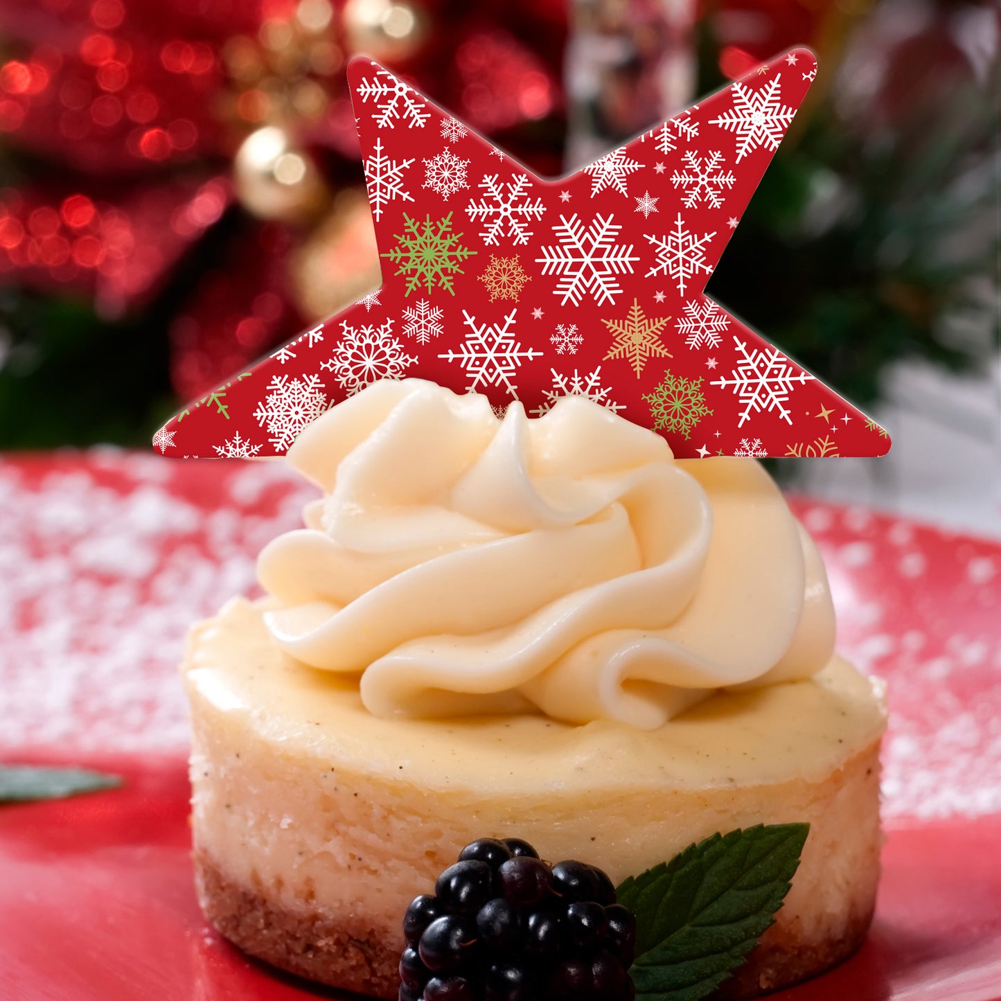 TRANSFER CHOCOLATE SHEET CHRISTMAS 21X14,8CM