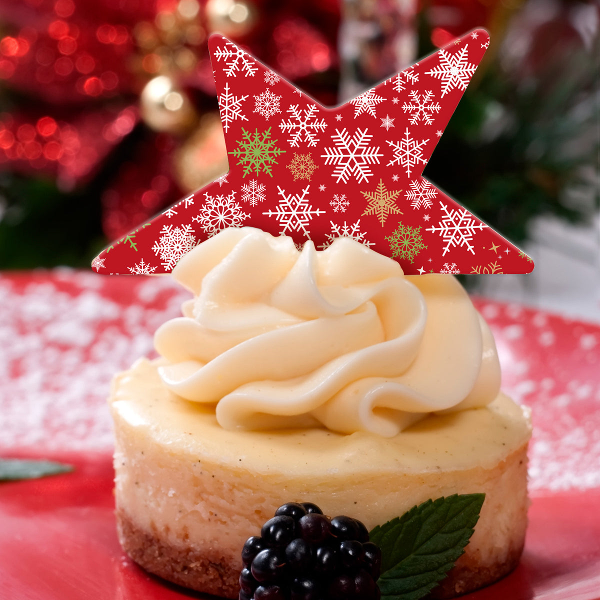 TRANSFER CHOCOLATE SHEET CHRISTMAS 21X14,8CM