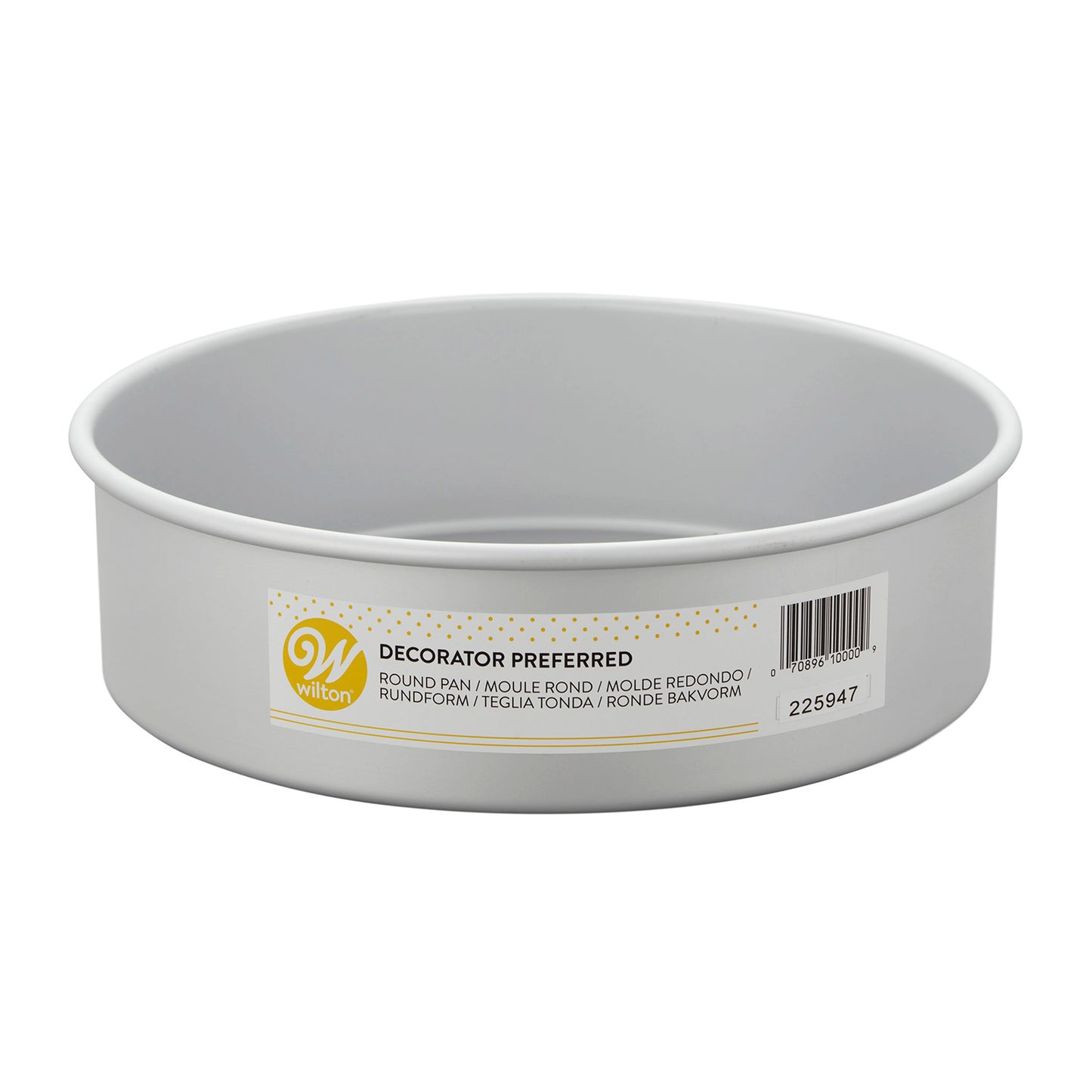 WILTON MOLDE DECORATOR PREFERRED REDONDO PROFUNDO Ø 25 X 7CM
