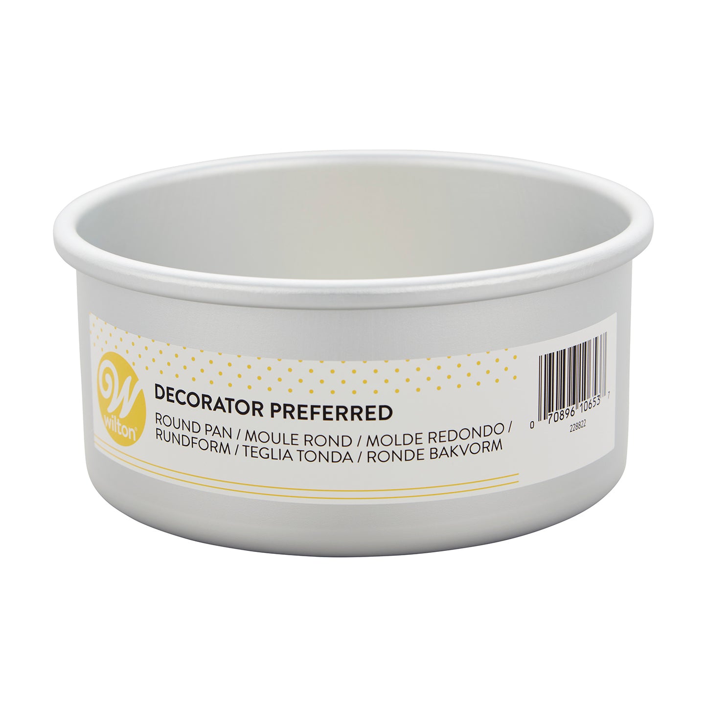 WILTON MOLDE DECORATOR PREFERRED REDONDO Ø 15 X 7,5 CM