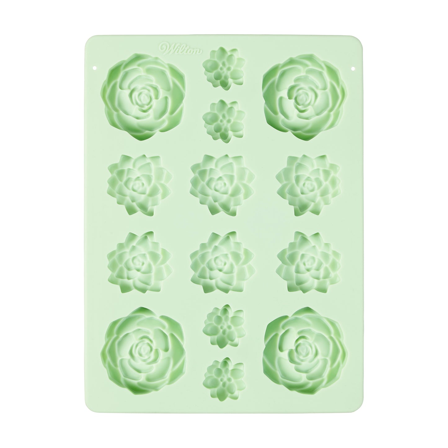 WILTON MOLDE SILICONA SUCULENTAS