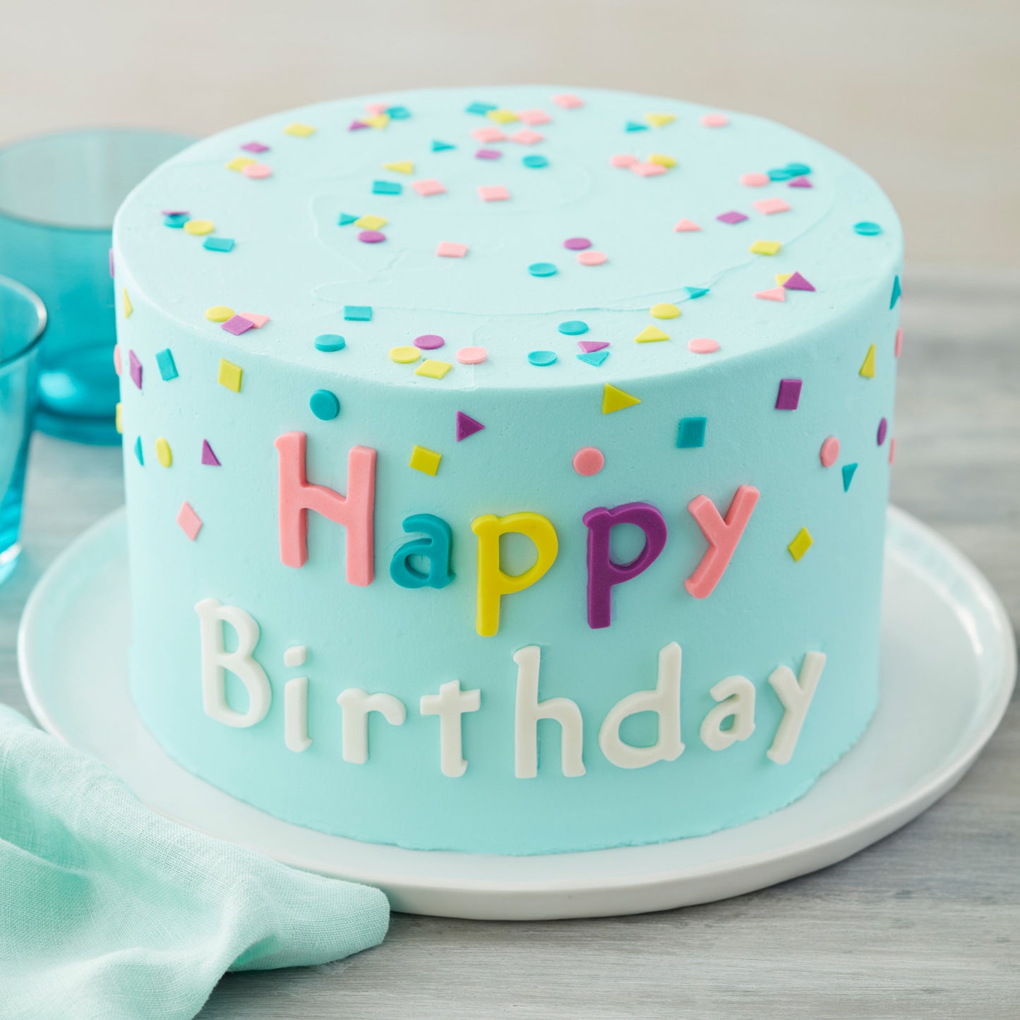 WILTON STAMPO FONDANT LETTERE/NUMERI 4UD