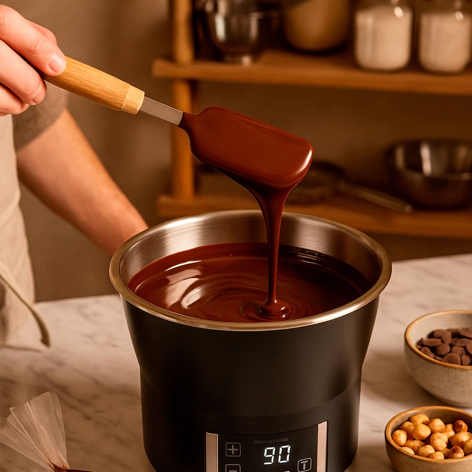 Atemperador chocolate