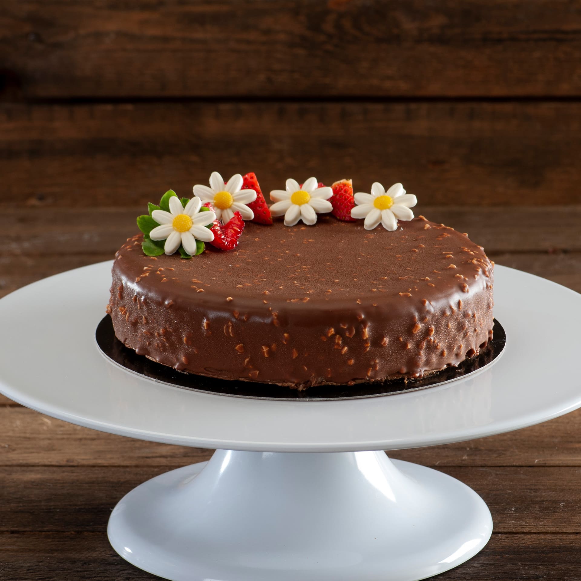 Flores de chocolate