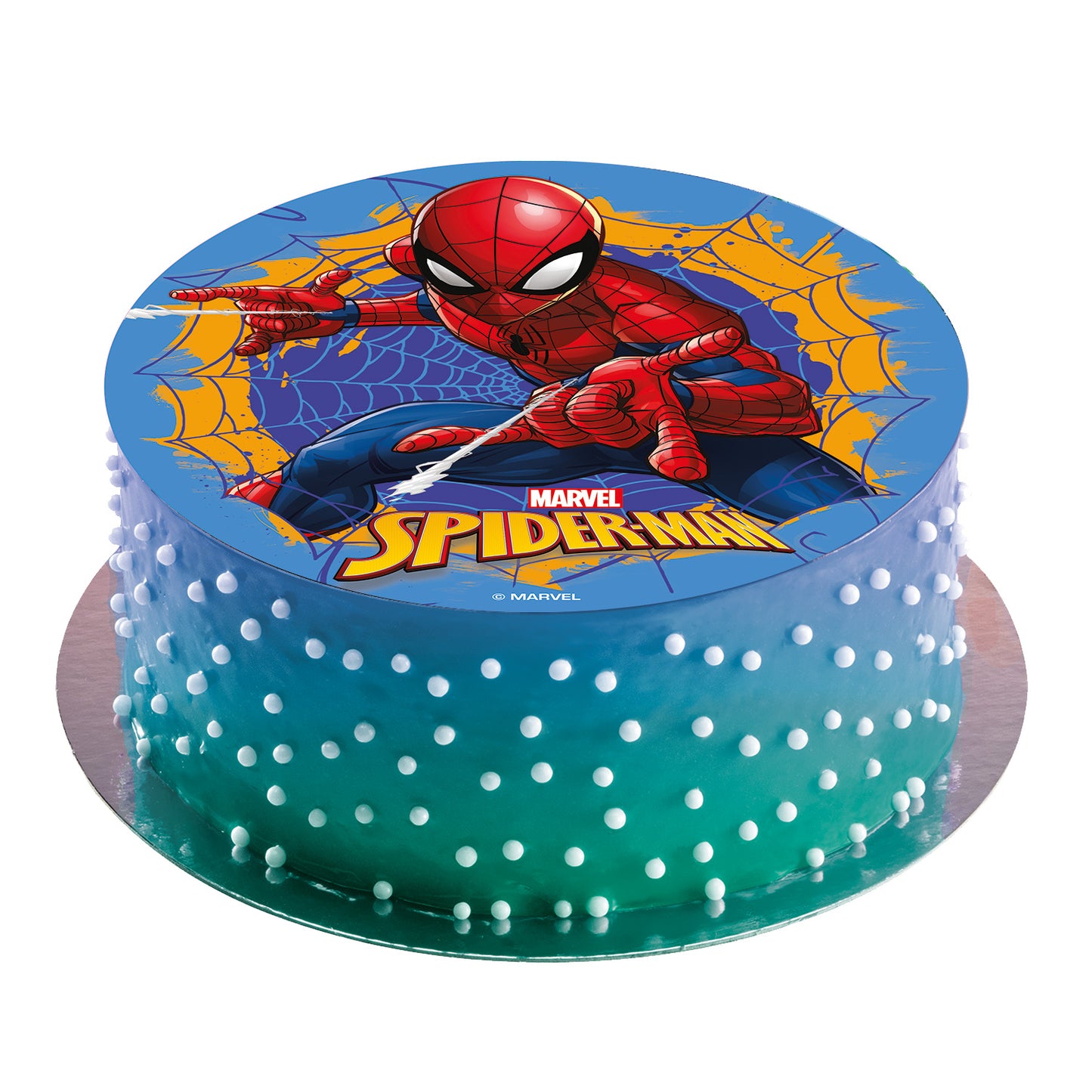 6 DISQUES EN AZYME DÉCO GÂTEAUX SPIDERMAN B 20 CM